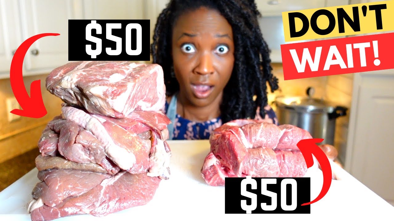 You SHOULD be buying your MEAT and GROCERIES like THIS | What to Buy in July 2023 Pantry Chat