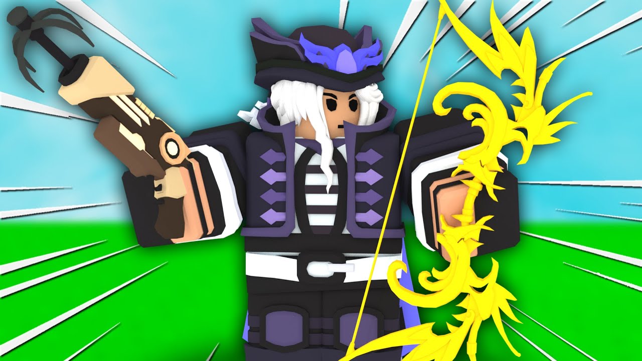 NEW Grappling Hook & Gun Game MODE in Roblox Bedwars...
