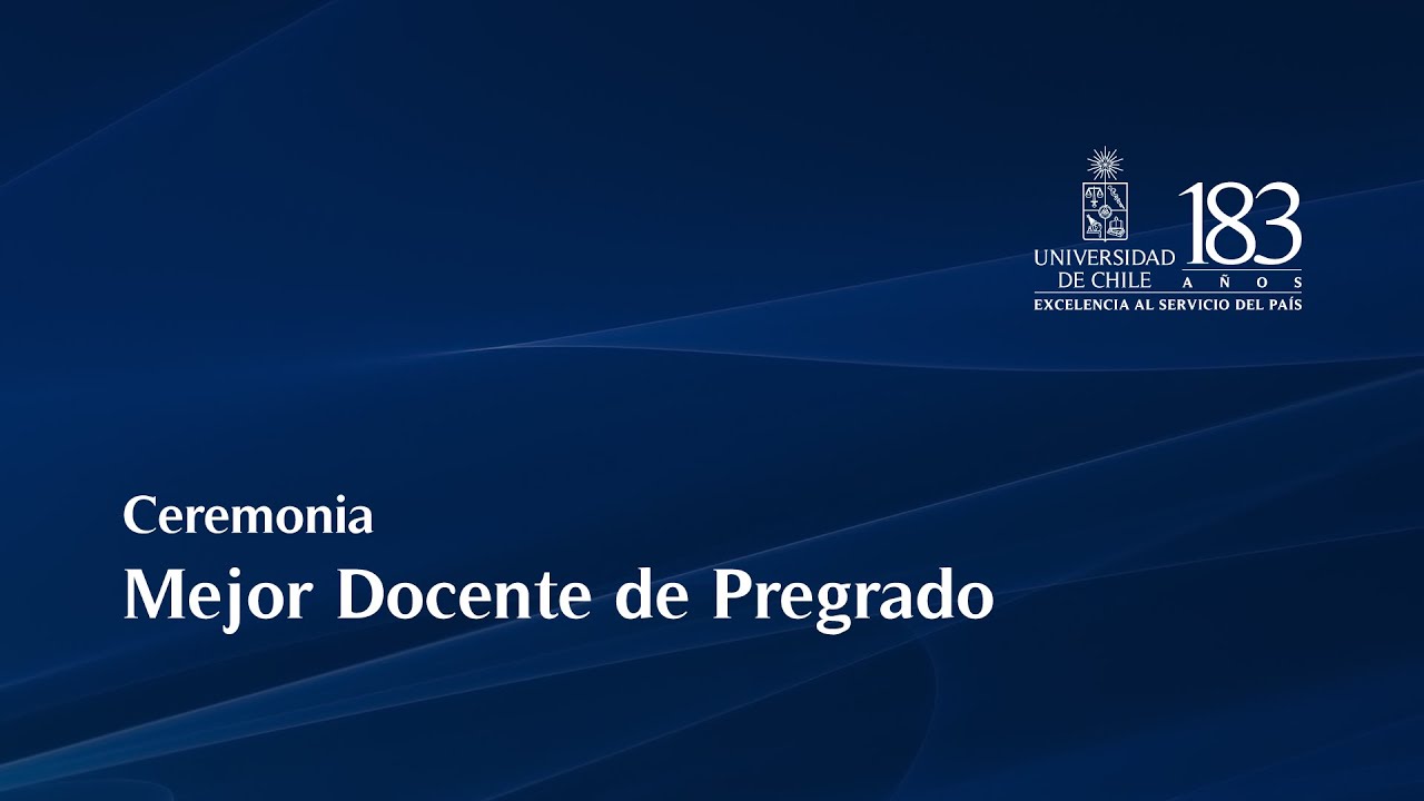Ceremonia Mejor Docente