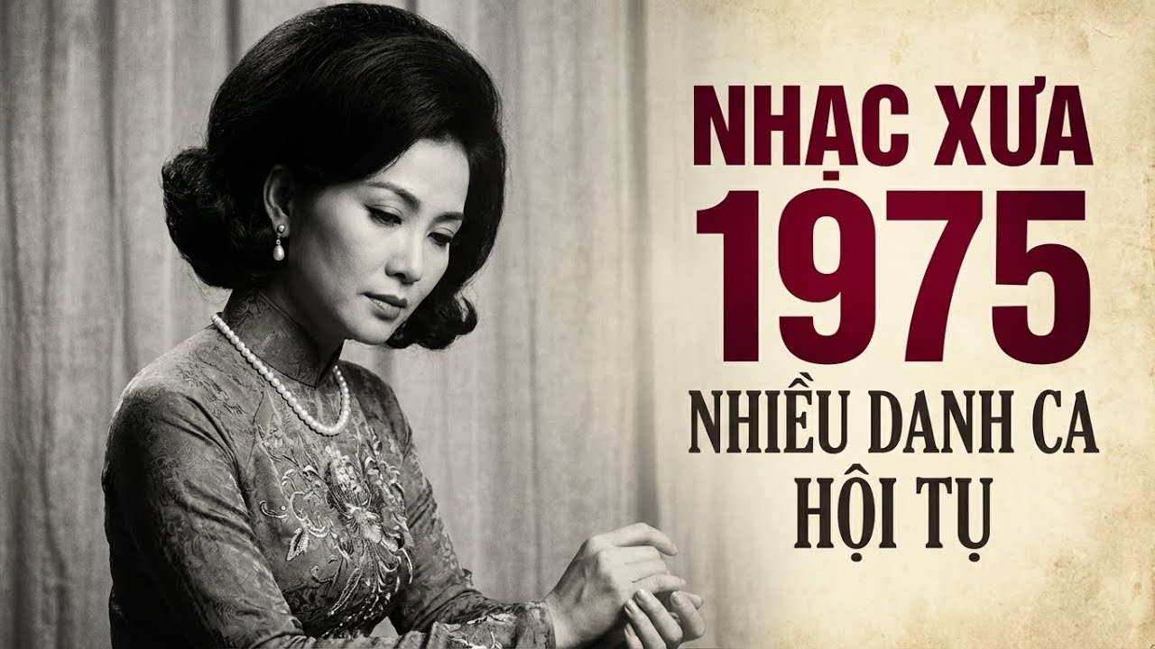 Nhạc Xưa 1975 Nhiều Danh Ca Hội Tụ | Nhạc Vàng Xưa Bất Hủ Để Đời - Nhạc Xưa Hiếm Gặp Khó Tìm