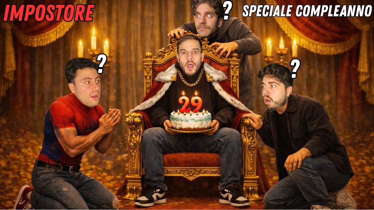 INDOVINA CHI È L'IMPOSTORE! SPECIALE COMPLEANNO SIMONE 🎉🎉 ERAVAMO IN LACRIME!
