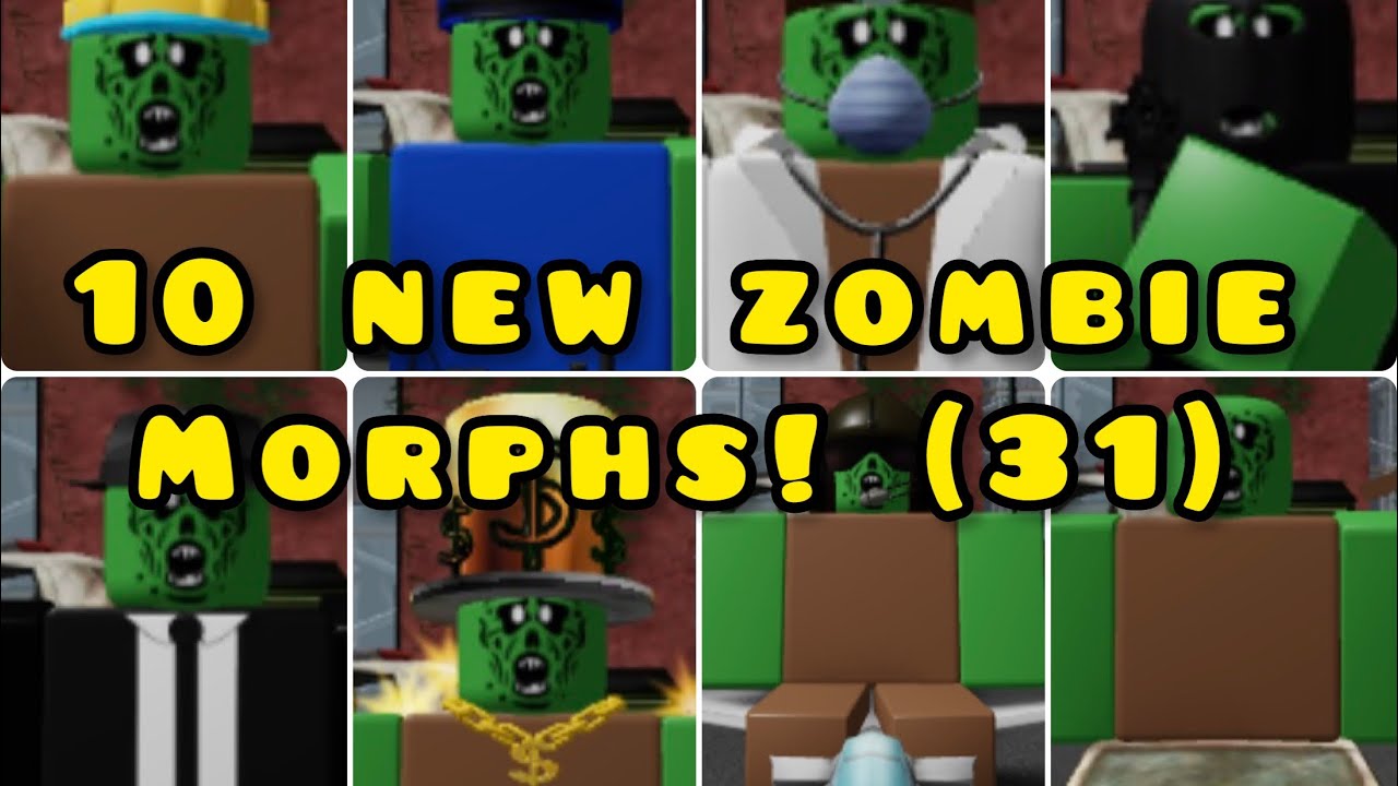 How To Get ALL 10 NEW ZOMBIE MORPHS In &ldquo;Find The Zombie Morphs&rdquo; | Roblox #roblox #zombie