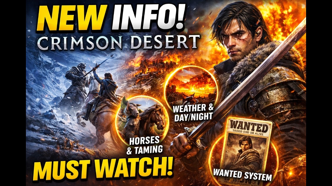 Crimson Desert – Massive New Details Explained