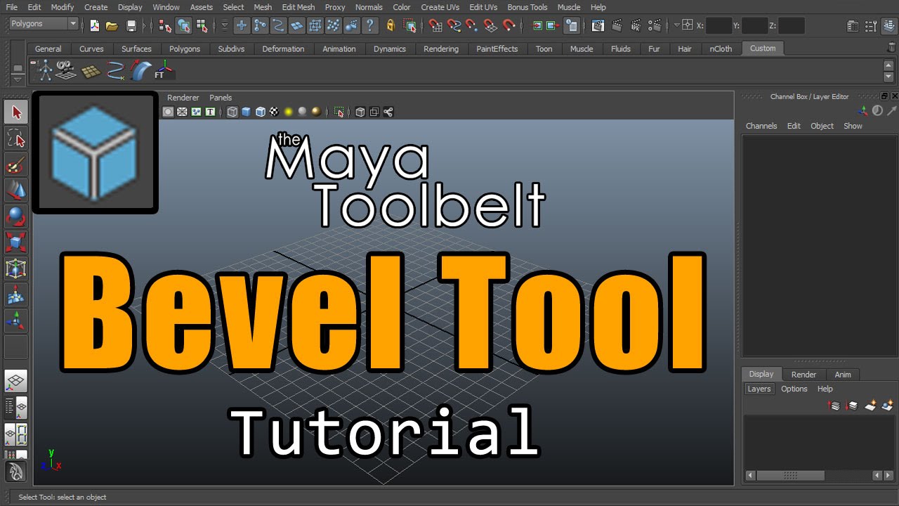 The Maya Toolbelt - Bevel Tool