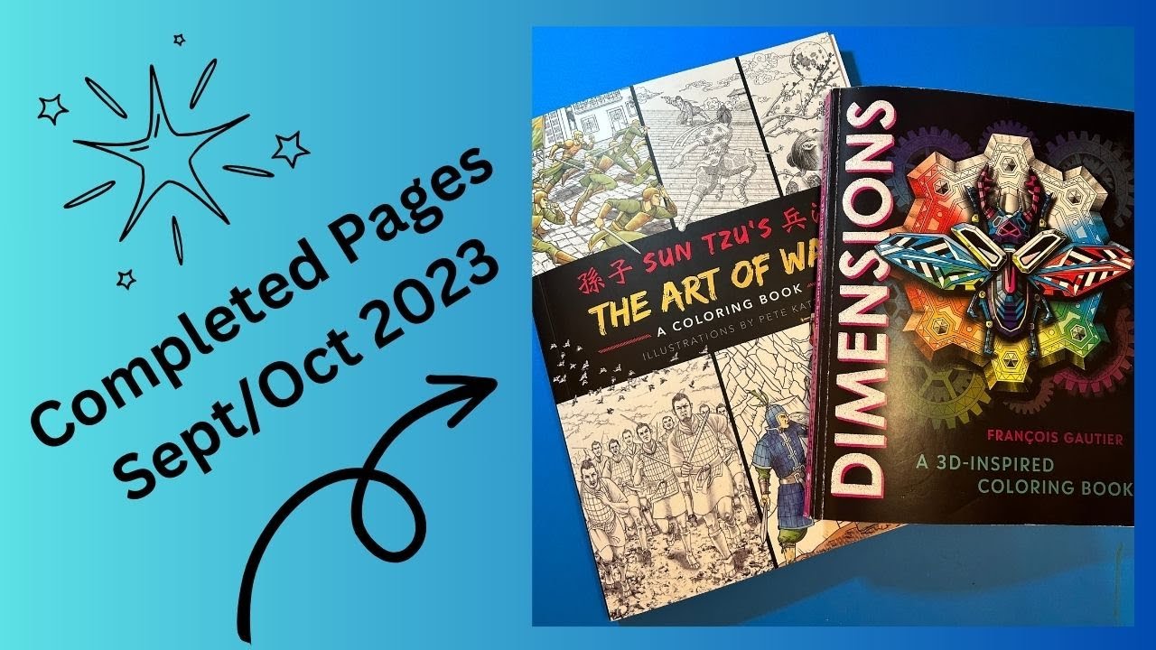 Completed Pages | 1 WIP | Sept/Oct 2023