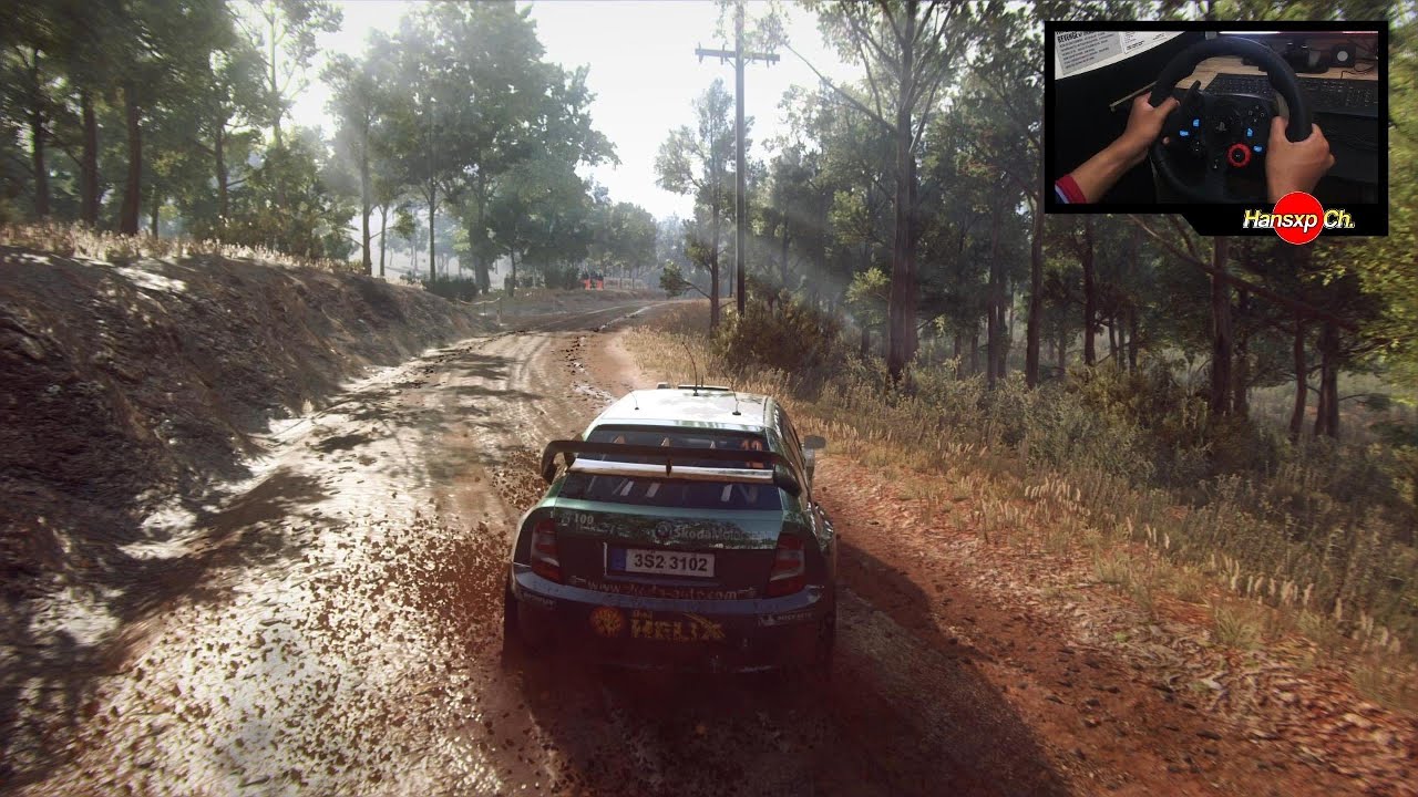 ŠKODA Fabia Rally 2005 | Australia Rally Stage - DiRT Rally 2.0 w/ Logitech G29 Steering Wheel