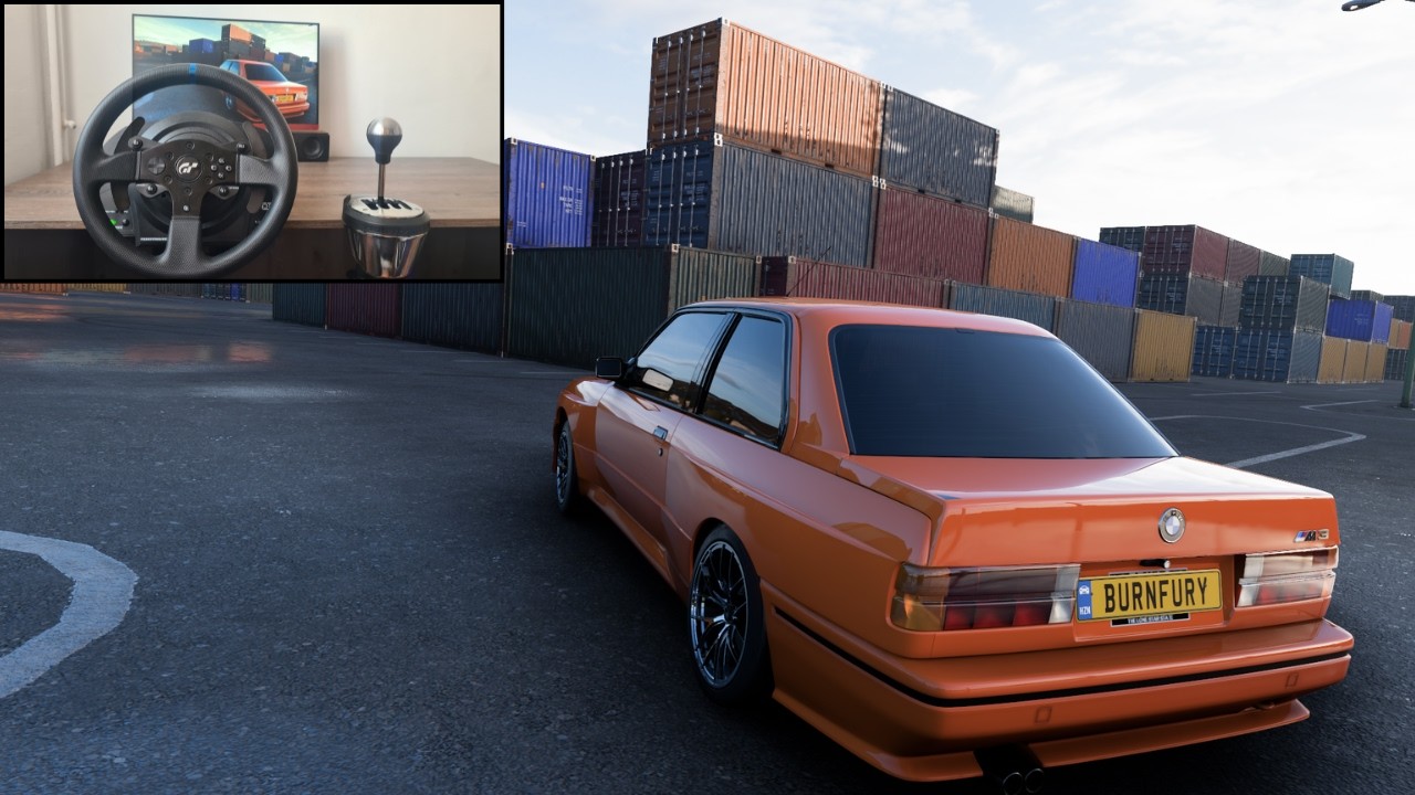 1991 BMW M3 Forza Horizon 5 Steering Wheel Gameplay | Thrustmaster T300RS + TH8A Shifter