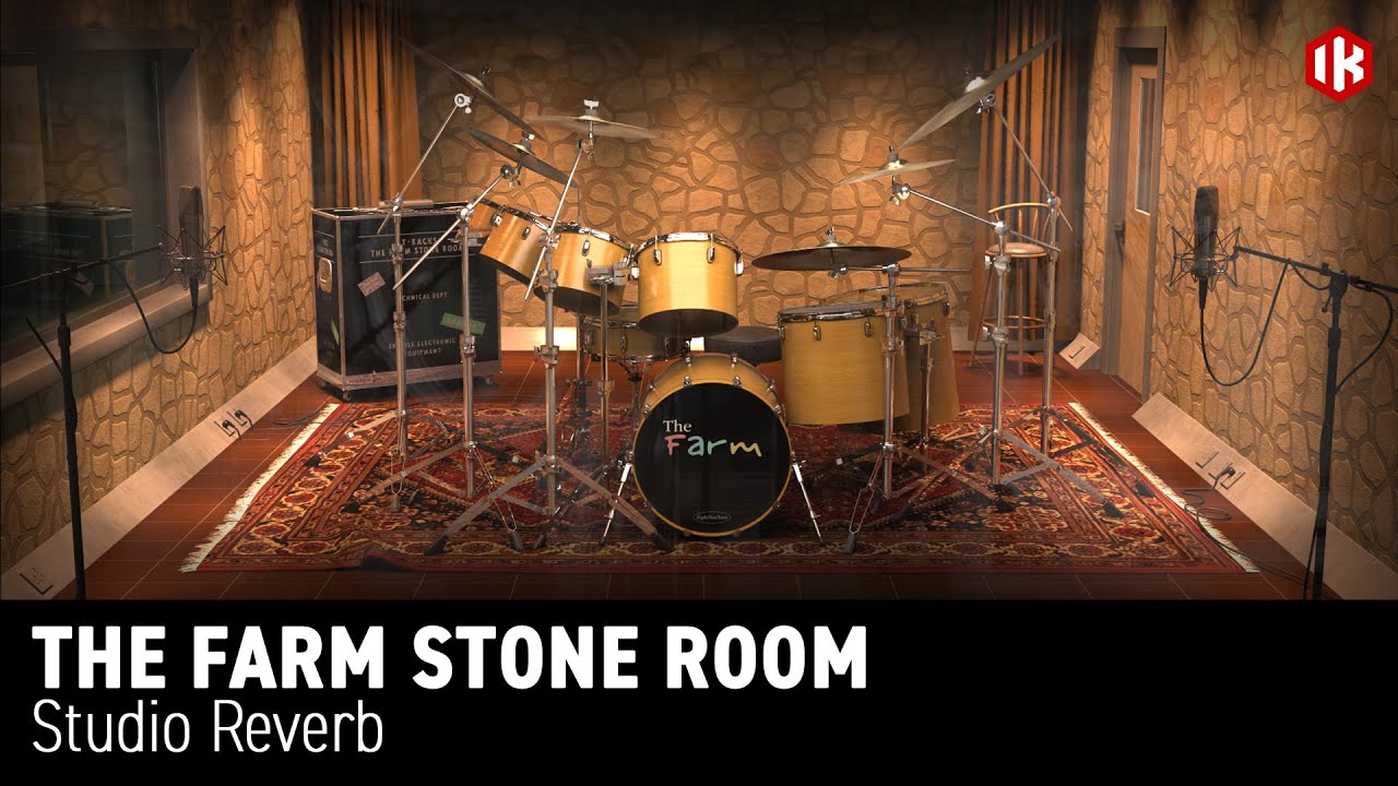 Introducing The Farm Stone Room Studio Reverb for T-RackS - Four walls that rocked ′80s drum tracks