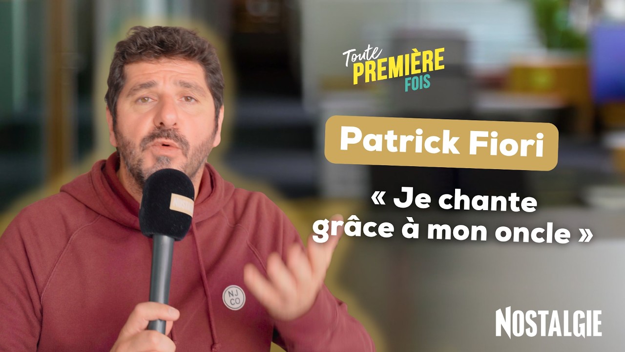 Le jour où Patrick Fiori s’est entendu à la radio pour la première fois