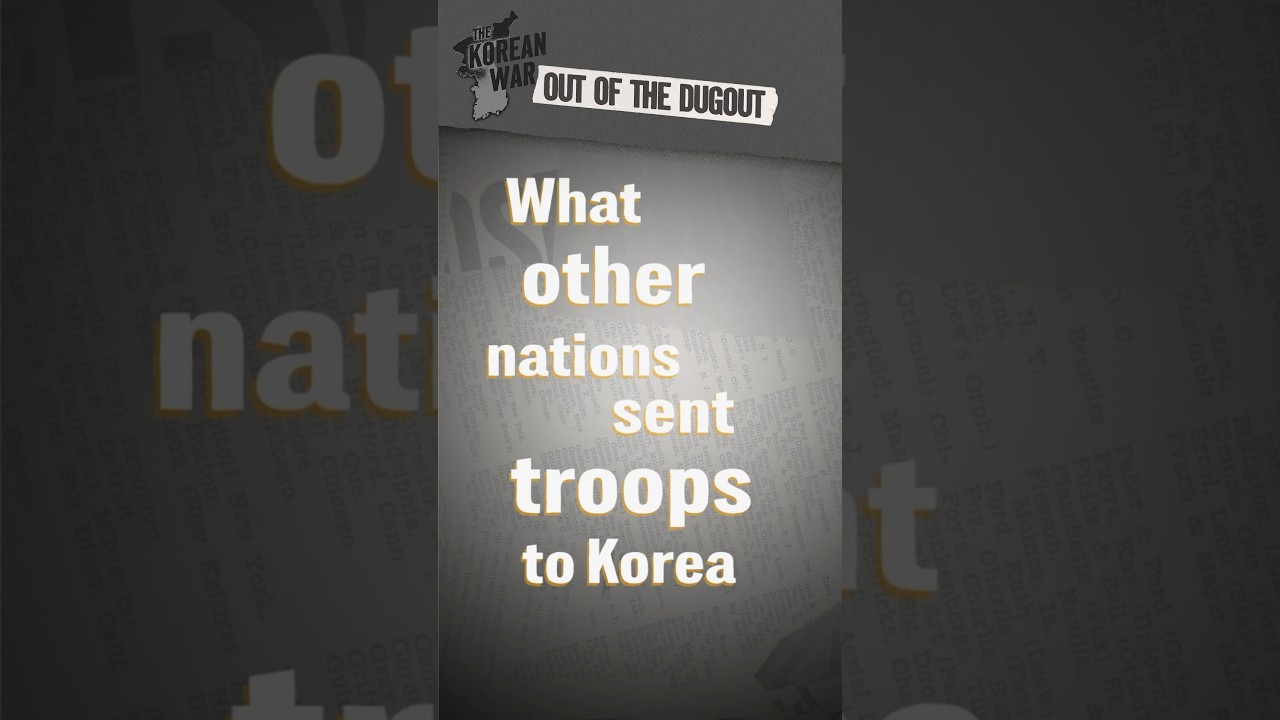 Korean War: The Surprising Countries You Didn&rsquo;t Know Were Involved #OOTD #shorts
