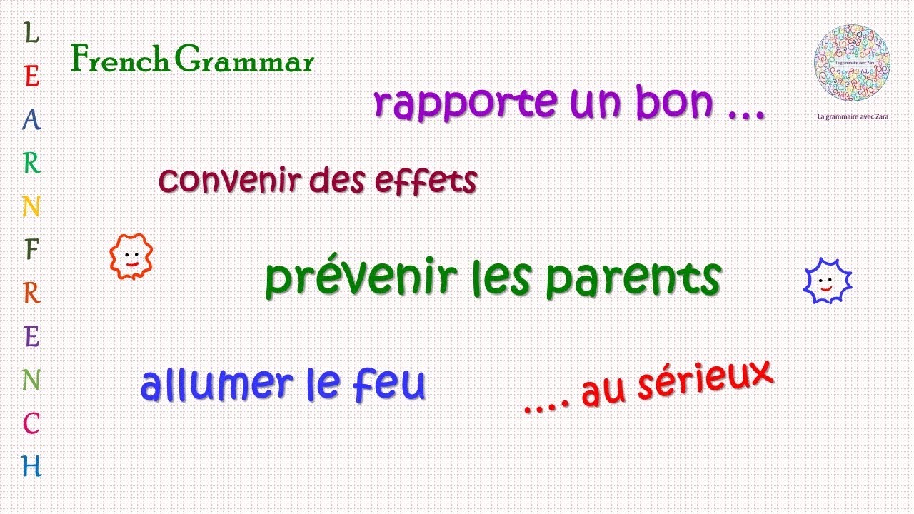 Learn French verbs - French grammar