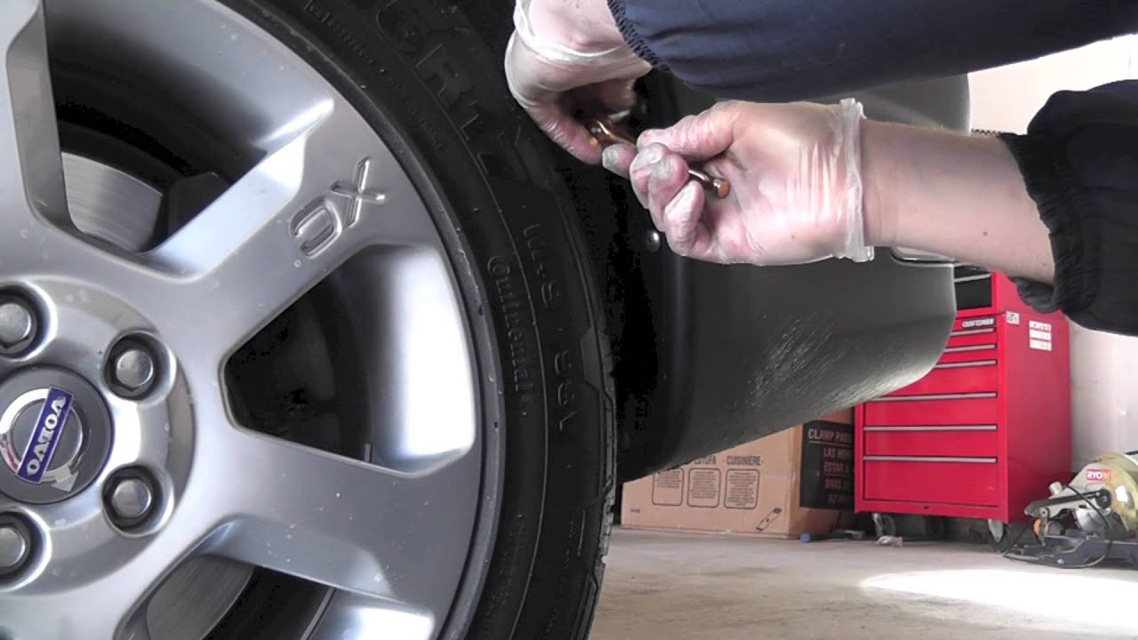 Volvo XC70 Mudflaps Installation