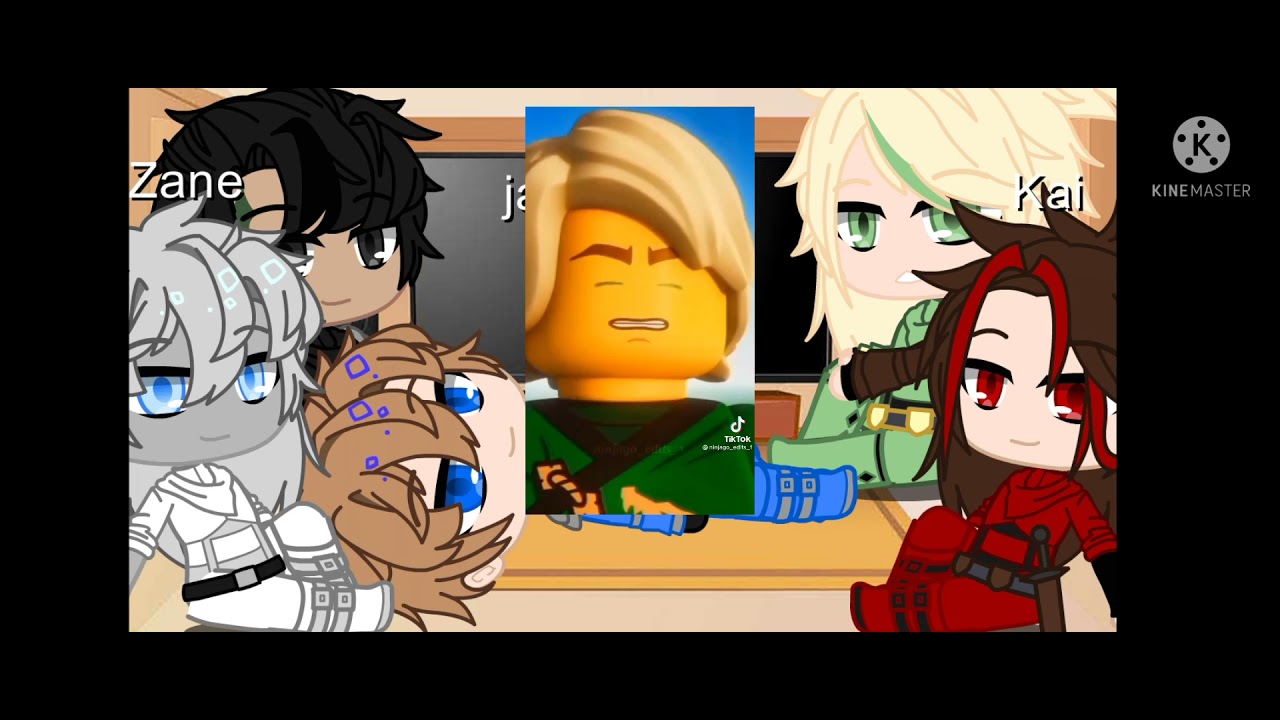 The ninjas react to Lloyd and his siblings/ some of these are mine and  tiktocs that aren't mine