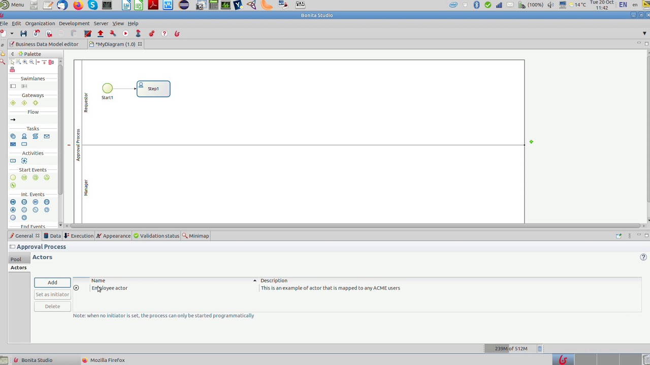 Approval Process in Bonita Studio 7.11 (Tutorial)