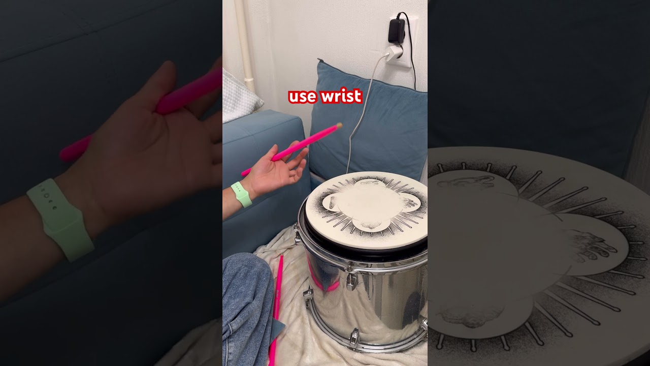 Traditional grip tutorial | left hand technique #Mars_drums #drums #drummer #drumcover #shorts