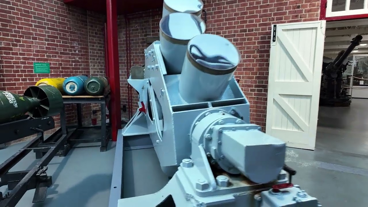British Anti-Submarine Weapons at the Explosion Museum in Gosport