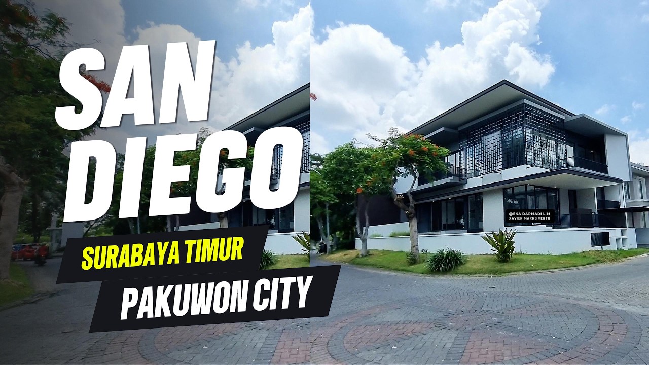 Rumah Mewah San Diego Pakuwon City Surabaya