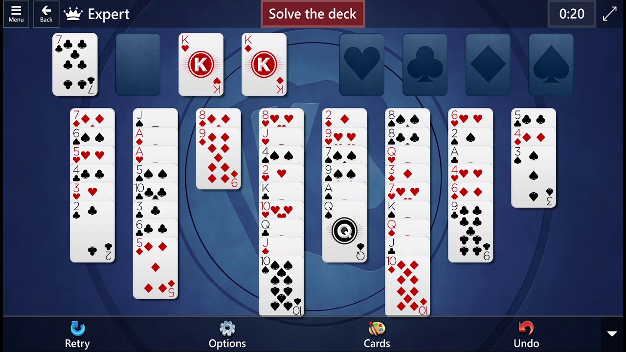 Microsoft Solitaire Collection: FreeCell - Expert - February 6, 2021