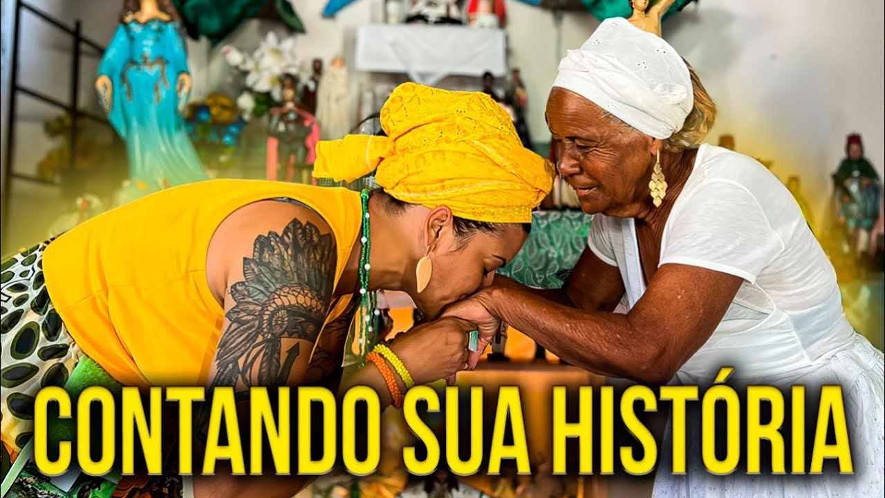SUA HISTÓRIA 001 CONTADA POR MÃE LU - CANTINHO DA OXUM