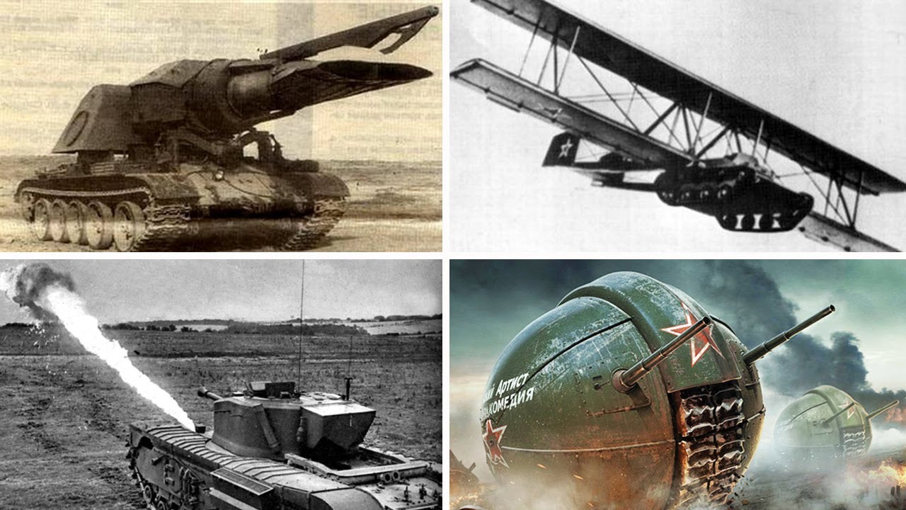 Los 10 Tanques Mas Extra&ntilde;os de la Historia