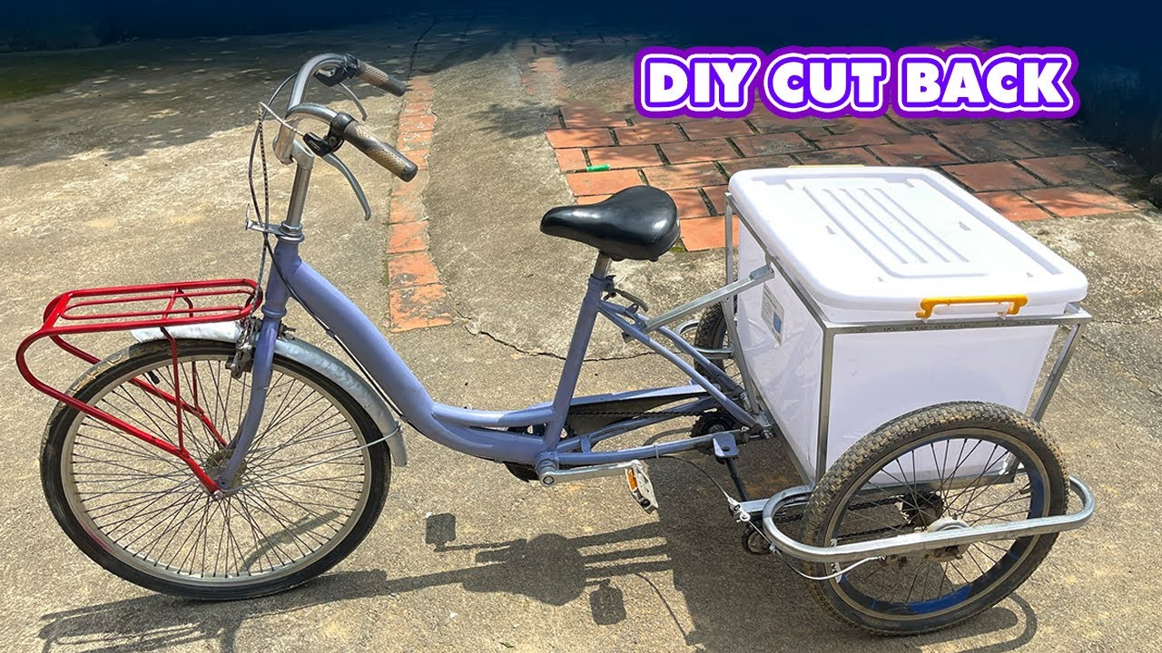 Высший уровень DIY: водонепроницаемый грузовой велосипед от талантливого мастера!