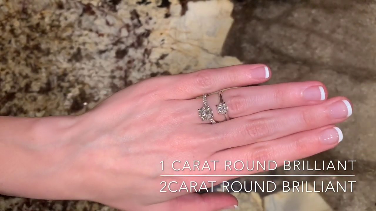 2 Carat Round Brilliant Solitaire Comparison