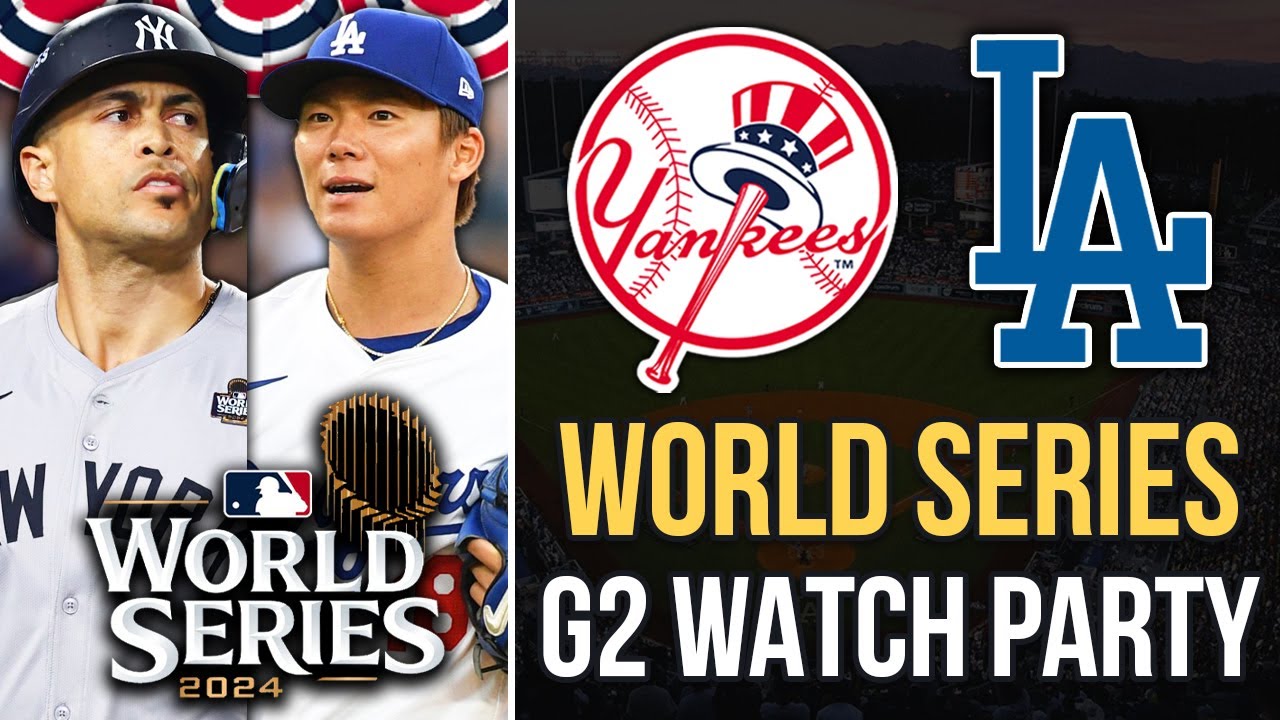 YANKEES @ DODGERS WATCH PARTY | WORLD SERIES GAME 2