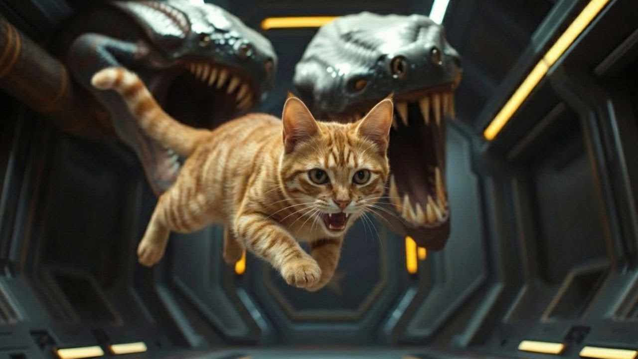 They Mocked the Human's Tiny Cat—Until It Killed a Poisoned Fangbeast in Its Sleep | SciFi