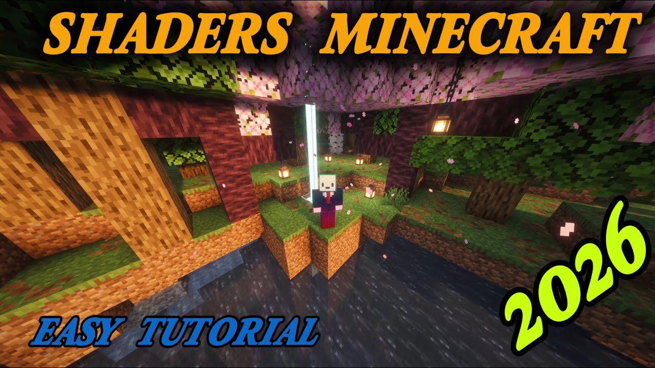 How to instal shaders on Minecraft (2026)