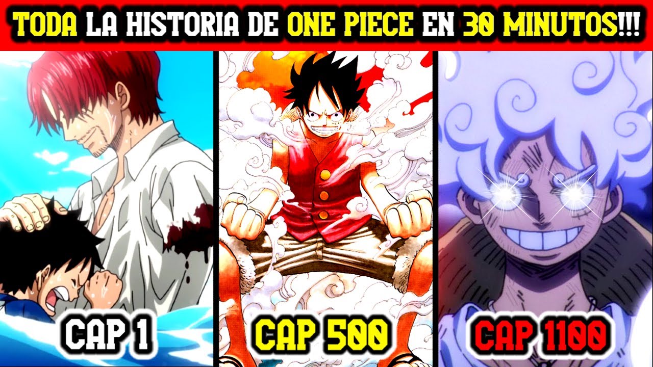&iexcl;&iexcl;&iexcl; ENTIENDE ONE PIECE EN 30 MINUTOS !!! | RESUMEN COMPLETO de TODO ONE PIECE (ACTUALIZADA 2023)
