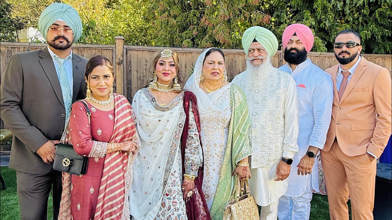 ਵਿਆਹ ਵਾਲਾ ਦਿਨ(Wedding day)Nanu Norway 🇳🇴 