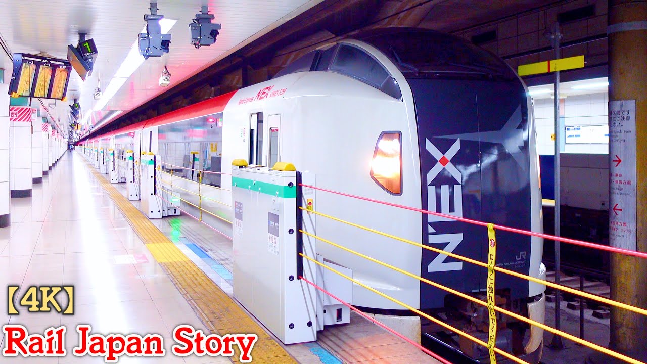 NARITA Airport Terminal 2-3 Station with platform rope gates | Train Japan