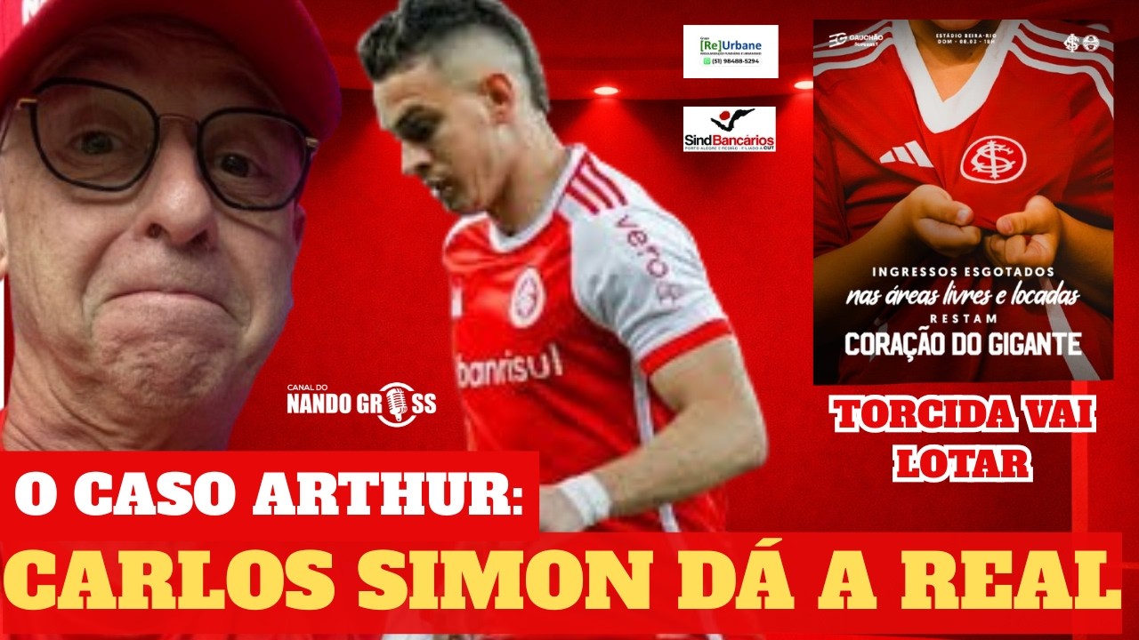 #INTER: ÁRBITRO DE 3 COPAS E O LANCE DO ARTHUR/TORCIDA VAI LOTAR/É DIFÍCIL, MAS NÃO IMPOSSÍVEL...