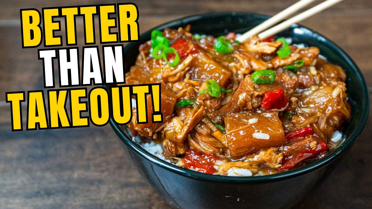 Slow Cooker Hawaiian Chicken | Easy Sweet & Savory Crockpot Dinner
