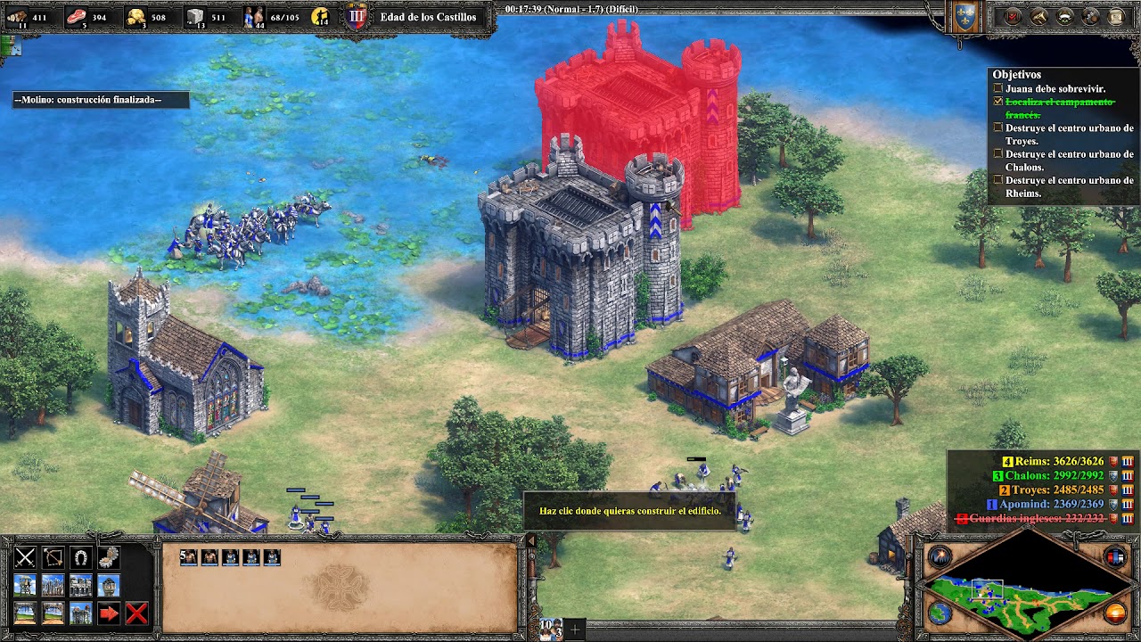 4. La ascensión [DIFÍCIL] Juana de Arco - Age of Empires II: Definitive Edition