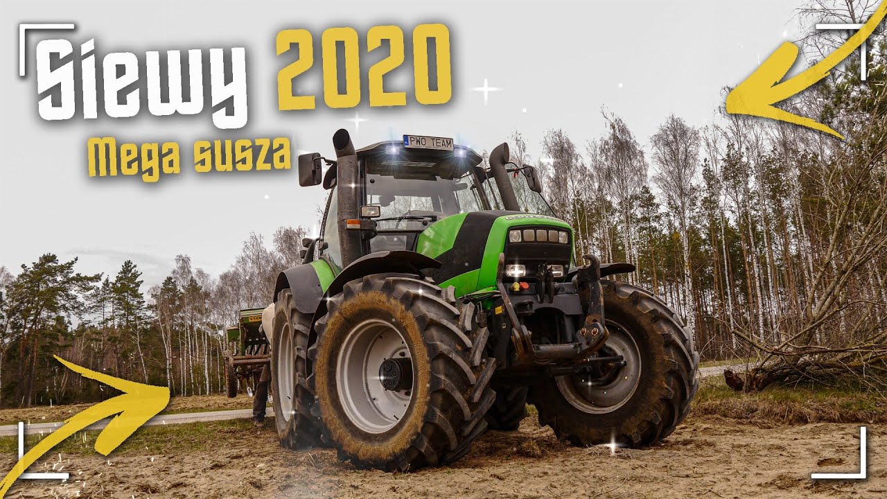 Pustynny Siew Owsa 2020 ! ✔ Deutz-Fahr Agrotron m640 & Amazone D7 ☆ Sucho jak na pustyni ?! [WIOSNA]