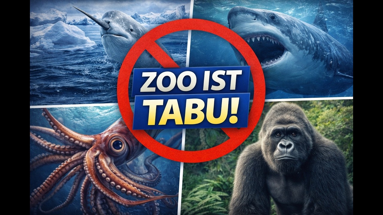 🐾🚫 Diese 10 Tiere bleiben für Zoos tabu – Realität oder Mythos?