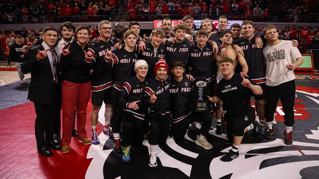 2024.02.23 #13 Virginia Tech Hokies at #8 NC State Wolfpack Wrestling