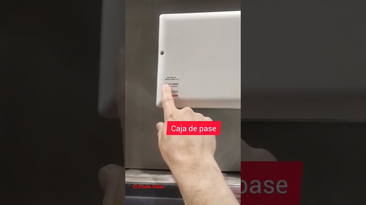 Gabinete vs caja de paso electrica #corrienteelectrica #electricidadbasica #electricidad