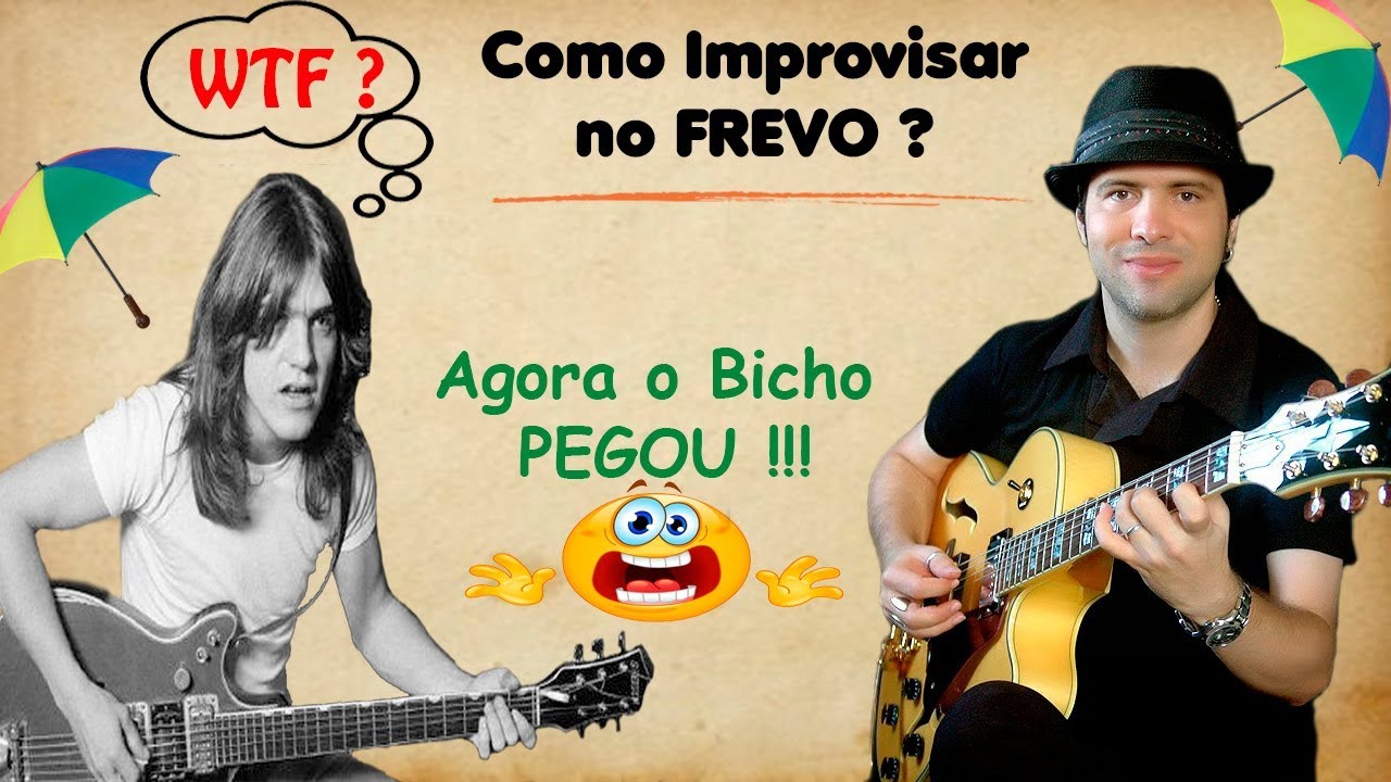 Como improvisar no FREVO ? Agora o bicho PEGOU !!!