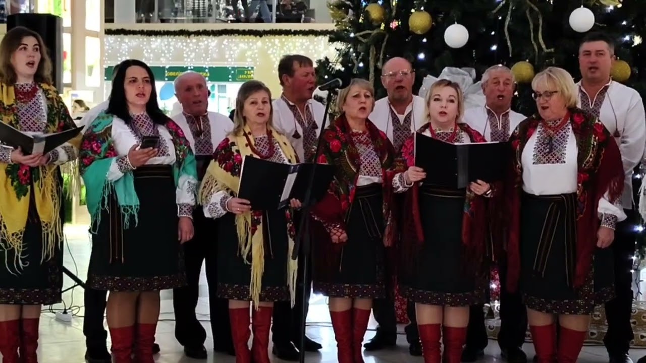 Колядка «Бог ся рождає» церковний хор с. Киданці