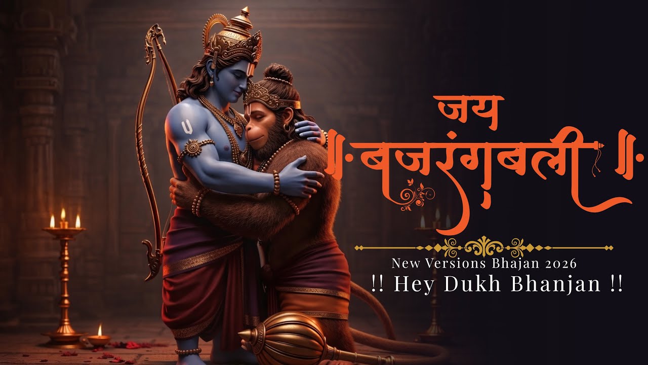 🚩 Powerful Hanuman Aarti | Latest Version 2026 | Emotional Bhajan Song | Peaceful Devotional 
