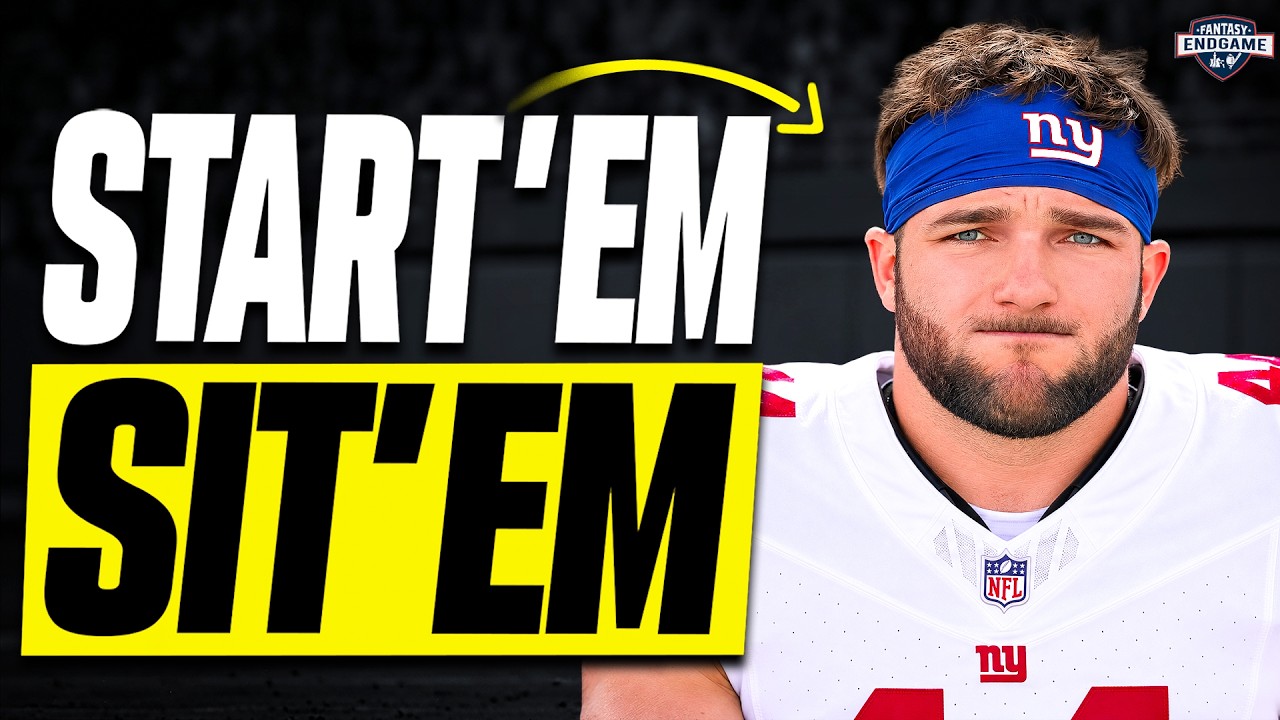 RBs You MUST START And MUST SIT In Week 6!