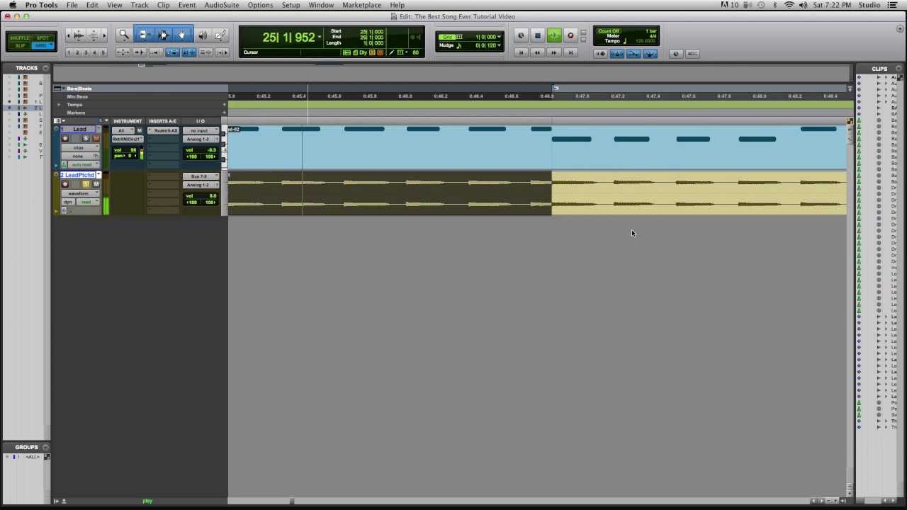 How To Automate a Pitch Bend in Pro Tools Using Melodyne