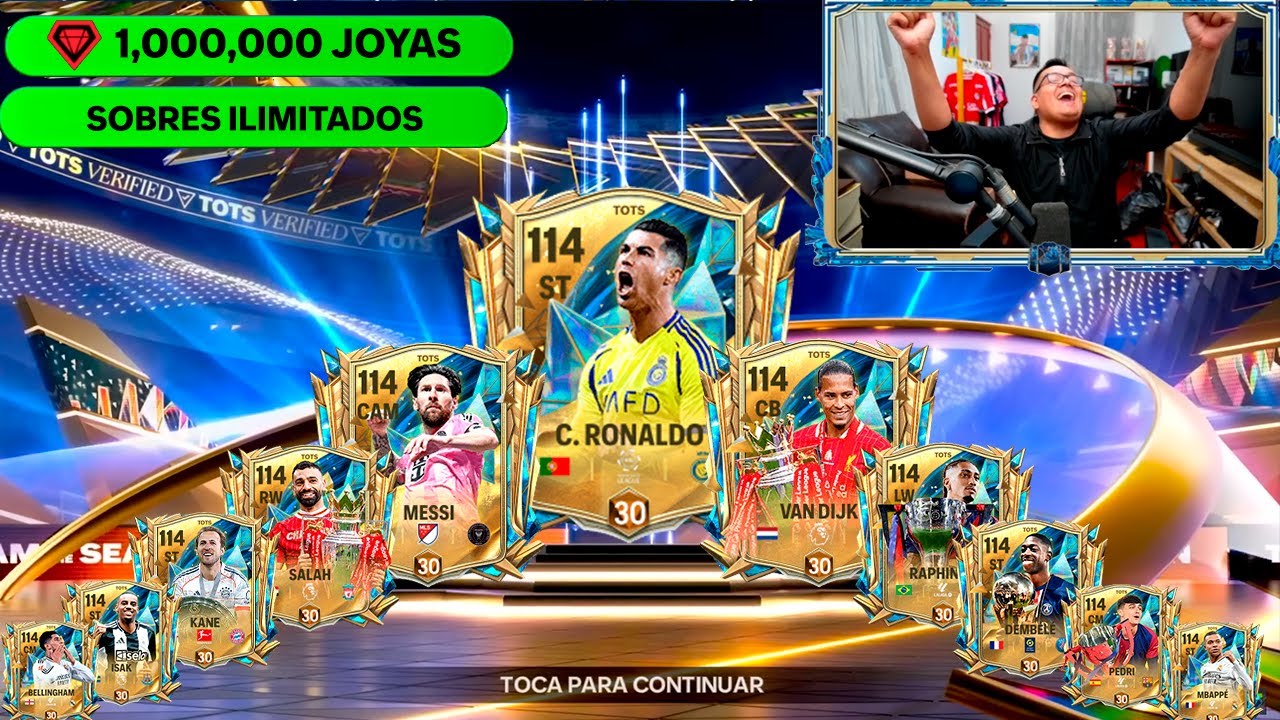 Mi Primer PACK OPENING de los UTOTS en FC Mobile, Pero con Sobres Ilimitados!