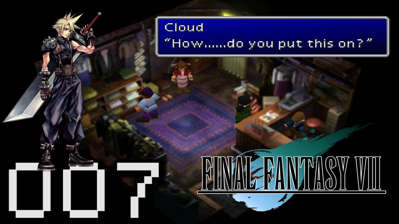 Let's Play Final Fantasy VII #007 - Addressing The Issue