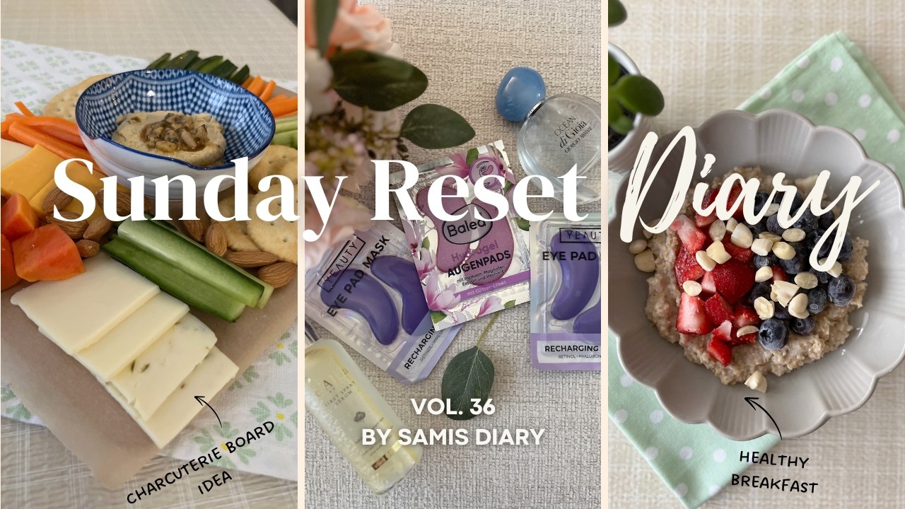 Sunday Reset Routine🫧🧼🧺| Cozy morning, Self-Care, Breakfast & Relaxing Evening | Silent Vlog