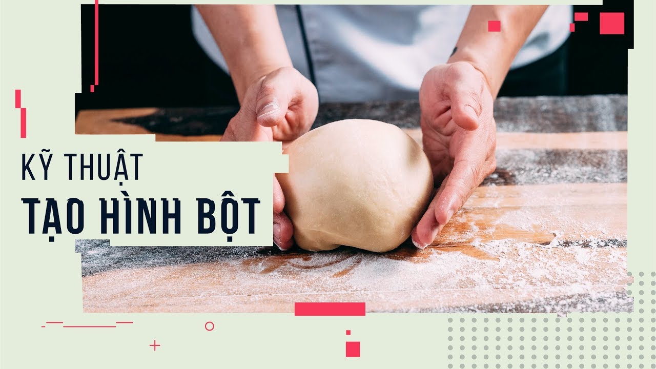 3 Kỹ thuật TẠO HÌNH BỘT đơn giản cho người mới bắt đầu | Kỹ Năng Nghề | Hướng Nghiệp Á Âu