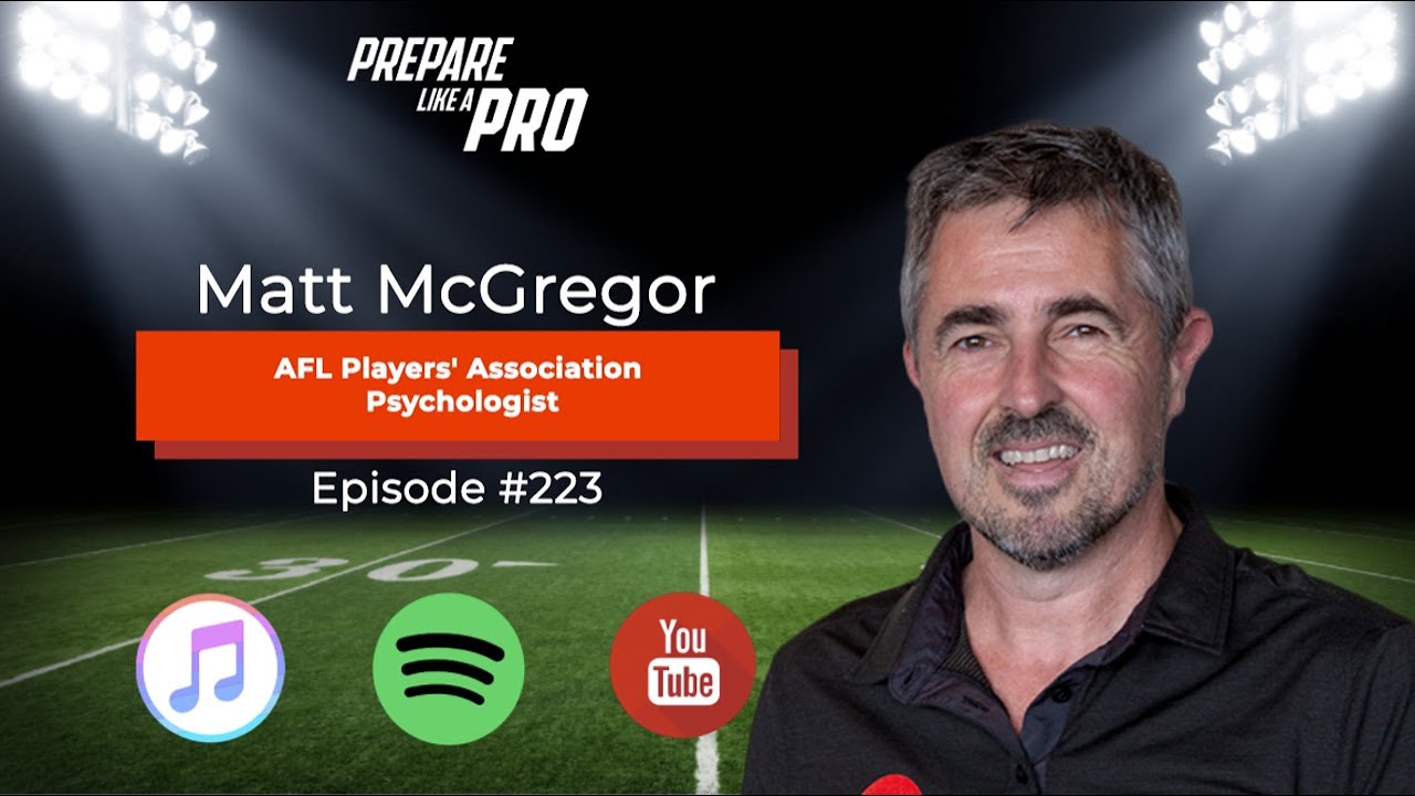#223 - Matt McGregor, AFL Players'​ Association Psychologist