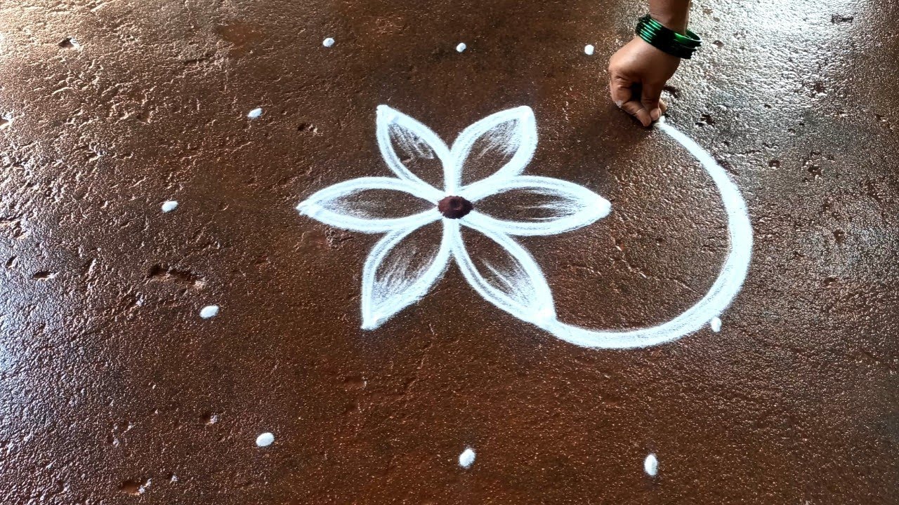 Mahashivratri 2026 special kolam|5*3 maasi Madham simple rangoli| pandaga muggulu| super rangoli